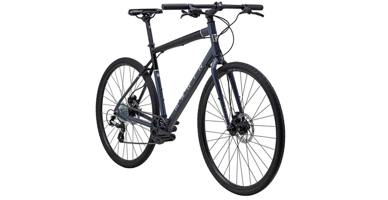 Marin Presidio 1 Commute Bike 2023 BLAK/GREY-1